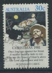 Stamps Australia -  Scott 812 - Navidad 81