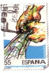 Stamps : Europe : Spain :  ESP 2-1
