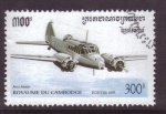 Stamps Asia - Cambodia -  serie- Aviones militares