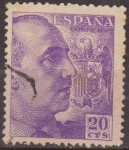 Sellos de Europa - Espaa -  ESPAÑA 1940 922 Sello º General Franco 20c