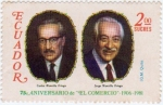 Sellos de America - Ecuador -  75 Aniversario de El Comercio 1906 - 1981