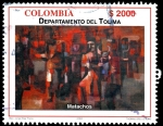 Stamps Colombia -  EMISIÓN POSTAL SERIES DEPARTAMENTOS DE COLOMBIA - TOLIMA