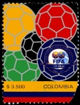 Sellos del Mundo : America : Colombia : EMISIÓN POSTAL CENTENARIO FIFA