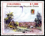 Stamps Colombia -  EMISIÓN POSTAL DEPARTAMENTOS DE COLOMBIA - VALLE DEL CAUCA