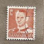 Stamps Denmark -  Rey Ferderico