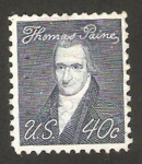 Sellos del Mundo : America : Estados_Unidos : 824 - thomas paine