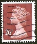 Stamps United Kingdom -  REINA ISABEL II