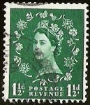 Sellos de Europa - Reino Unido -  POSTAGE REVENUE - QUEEN ELIZABETH