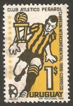 Sellos de America - Uruguay -  768 - Club Atlético Peñarol, Campeón Intercontinental 1966