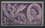 Stamps United Kingdom -  Scott 338 - Reina Isabel y dragon Gales