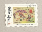 Stamps Vietnam -  Pintura infantil