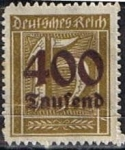 Stamps Germany -  Cifras