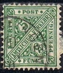 Stamps Germany -  Cifras (3)