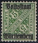 Stamps Germany -  Cifras (18)