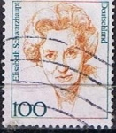 Stamps Germany -  Elisabeth Schwarzhaupt (2)