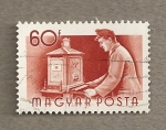 Stamps Hungary -  Cartero