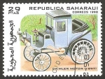 Stamps Morocco -  automóvil daimler motor de 1897