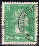 Stamps Germany -  Friedrich V. Schiller