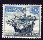 Stamps Spain -  NAO SANTA MARIA