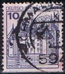 Stamps Germany -  Schloss Glucksburg (3)