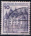 Stamps Germany -  Schloss Glucksburg (5)