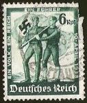 Stamps Germany -  DEUTSCHES REICH - REFERENDUM EN ÖSTERREICH