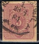 Stamps Germany -  Scott  30  Cifras de Recargo