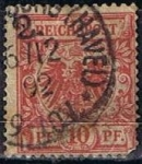 Sellos de Europa - Alemania -  Scott  48  Aguila (5)