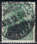 Stamps Germany -  Scott  67  Germania