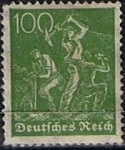 Stamps Germany -  Scott  172  Mineros (2)