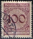 Stamps Germany -  Scott  328  Cifras (7)