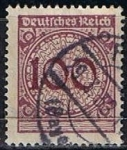 Stamps Germany -  Scott  328  Cifras (10)