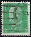 Stamps Germany -  Scott  368  Pres. Paul von Hindenburg (7)