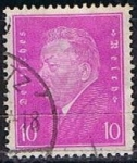 Stamps Germany -  Scott  372  Pres. Friedrich Ebert (2)