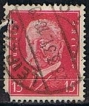 Stamps Germany -  Scott  374  Pres. Paul von Hindenburg