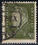 Stamps Germany -  Scott  378  Pres. Friedrich Ebert (5)