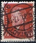 Stamps Germany -  Scott  382  Pres. Friedrich Ebert (4)