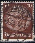 Stamps Germany -  Scott  405  Von Hindenburg (2)