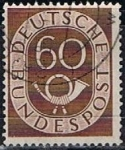 Stamps Germany -  Scott  682  Cifras y Correos