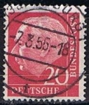 Stamps Germany -  Scott  703  Pres. Theodor Heuss (6)