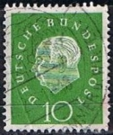 Stamps Germany -  Scott  794  Pres. Theodor Heuss (6)