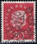 Stamps Germany -  Scott  795  Pres. Theodor Heuss (6)