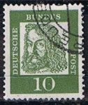 Stamps Germany -  Scott  827  Albrecht Durer (2)