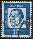 Stamps Germany -  Scott  828  Martin Luther