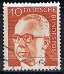 Sellos de Europa - Alemania -  Scott  1032  Pres. Gustav Herinermann (5)