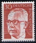 Sellos de Europa - Alemania -  Scott  1032  Pres. Gustav Herinermann (9)