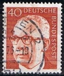 Sellos de Europa - Alemania -  Scott  1032  Pres. Gustav Herinermann (7)