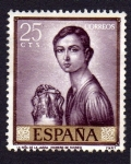 Sellos de Europa - Espa�a -  LA NIÑA DE LA JARRA (ROMERO DE TORRES)