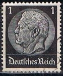 Stamps Germany -  Scott    Von Hindenburg