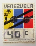 Stamps Venezuela -  Nacionalización del Petroleo